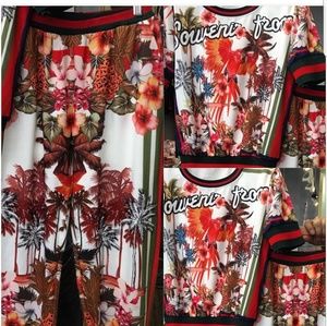 Floral Print pants set